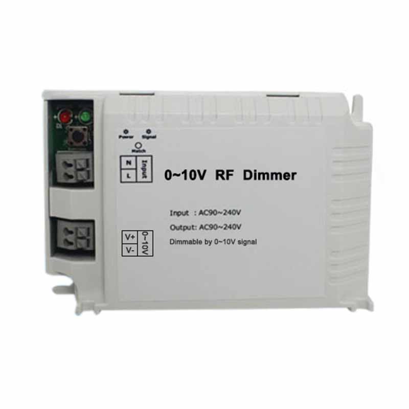 DM015 AC90~240V 1 Channel Wireless Remote Control 0-10V Waterproof Dimmer DM015 AC90~240V 1 Channel Wireless Remote Control 0-10V Waterproof Dimmer